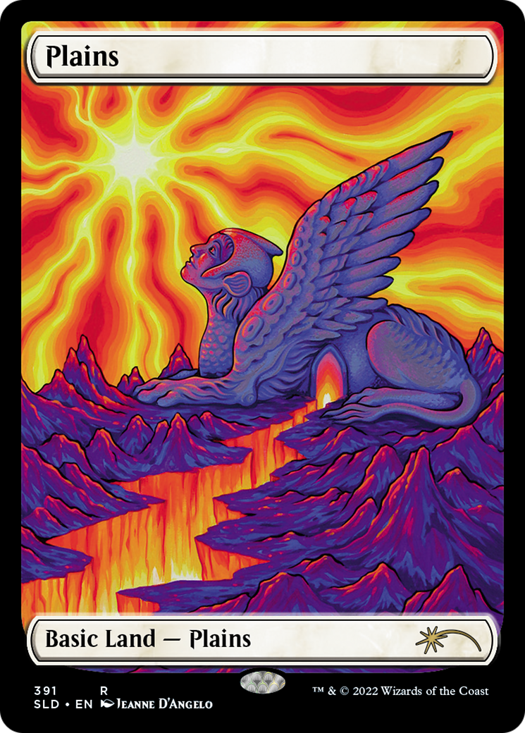 Plains (SLD-391) [Secret Lair Drop]: (Full Art)
