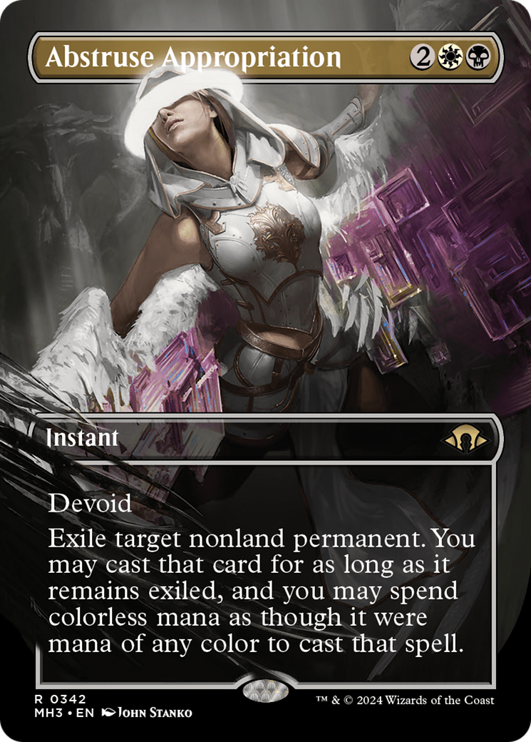 Abstruse Appropriation (MH3-342) [Modern Horizons 3] (Borderless)