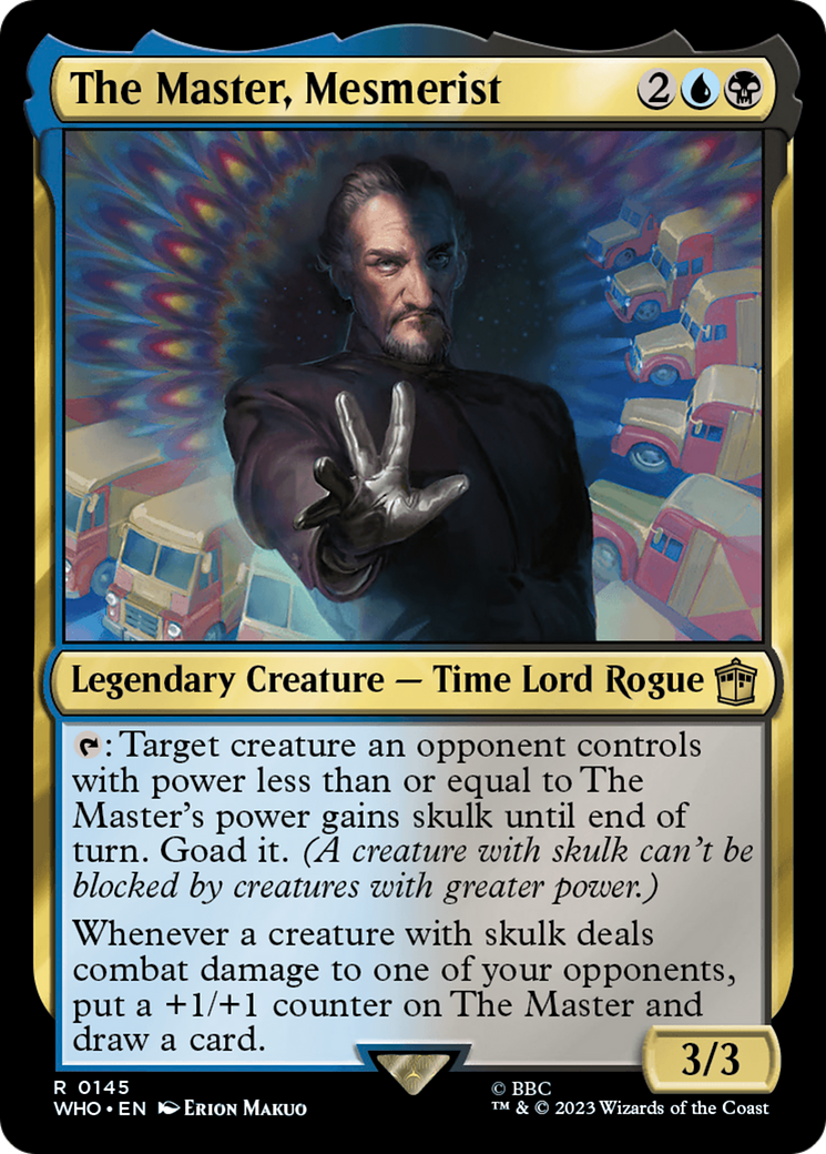 The Master, Mesmerist (WHO-145) [Doctor Who]