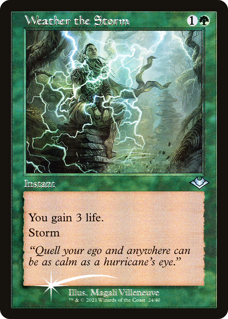 Weather the Storm (MH1-024) [Modern Horizons 1 Timeshifts] Foil