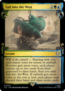 Sail into the West (LTC-475) [Tales of Middle-earth Commander]: (Showcase)