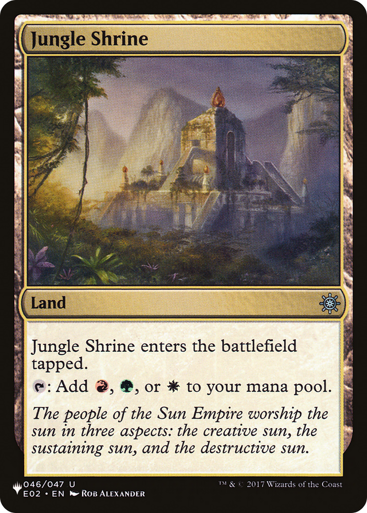 Jungle Shrine (E02) (LIST-E02-46) [The List]