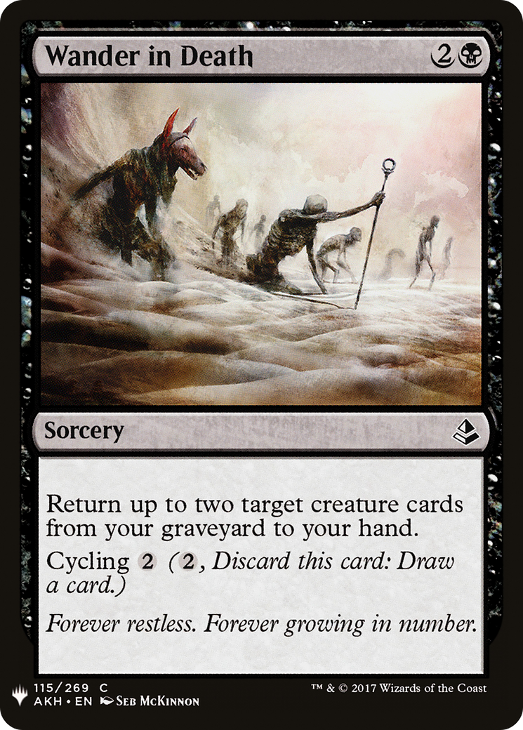 Wander in Death (LIST-AKH-115) [The List]