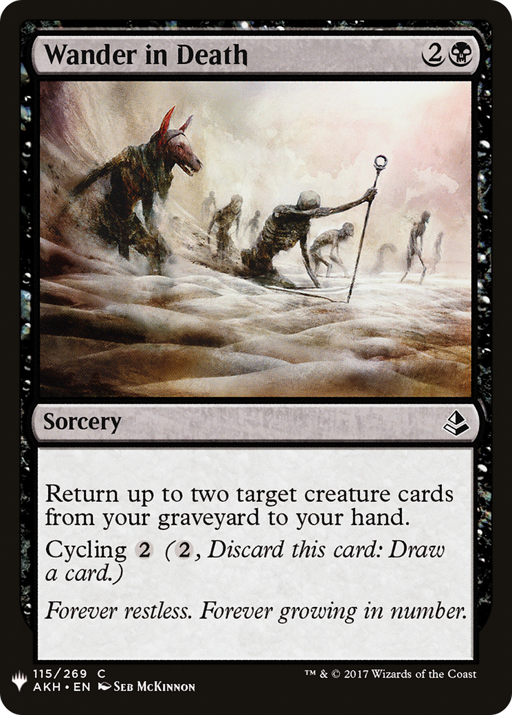 Wander in Death (LIST-AKH-115) [The List]