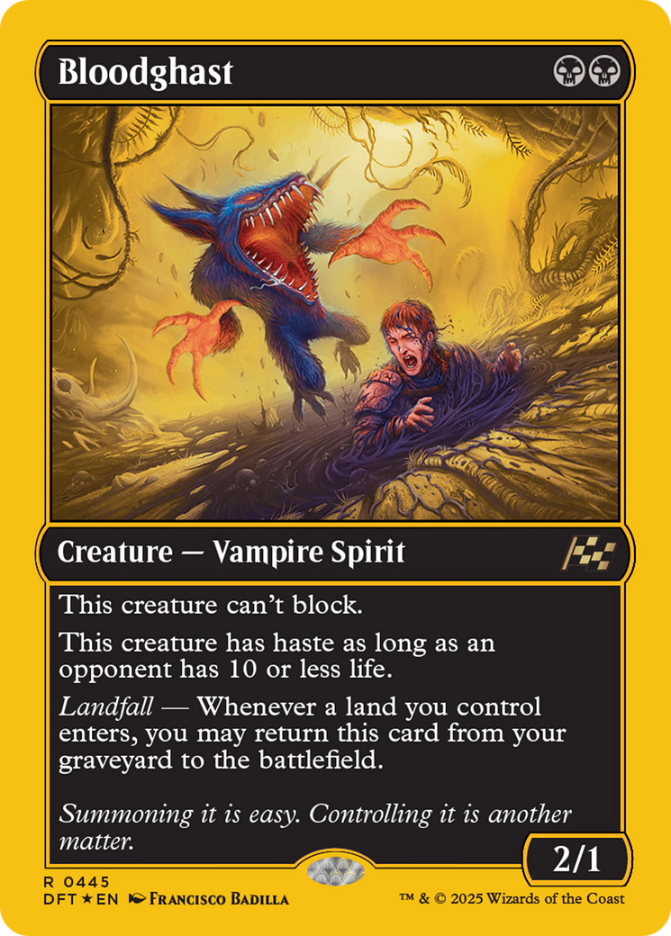 Bloodghast (DFT-445) [Aetherdrift] Foil