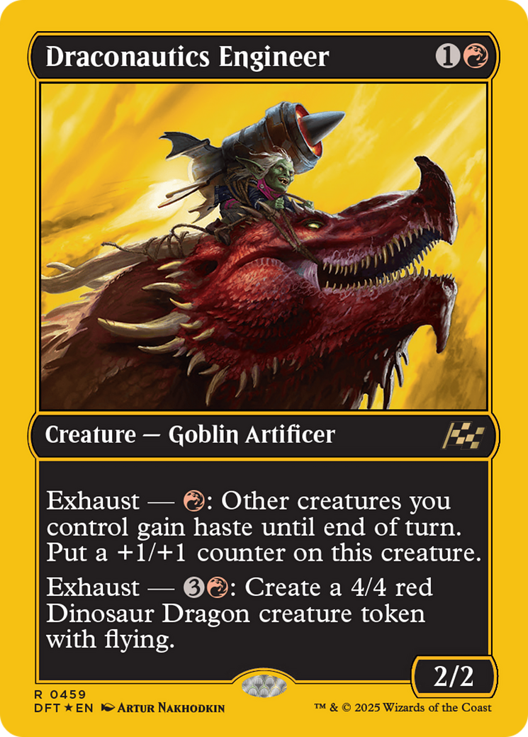 Draconautics Engineer (DFT-459) [Aetherdrift] Foil