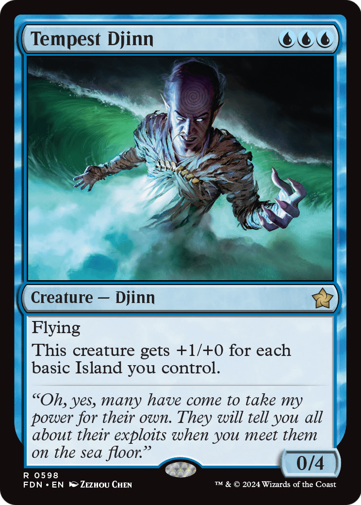 Tempest Djinn (FDN-598) [Foundations]