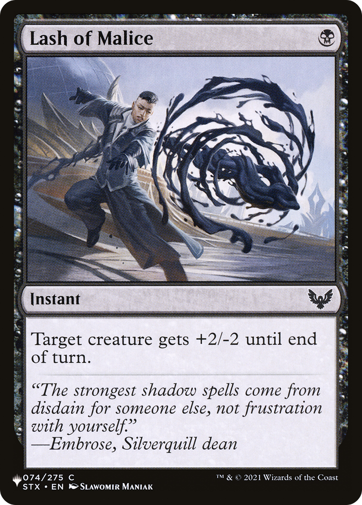 Lash of Malice (LIST-STX-74) [The List]