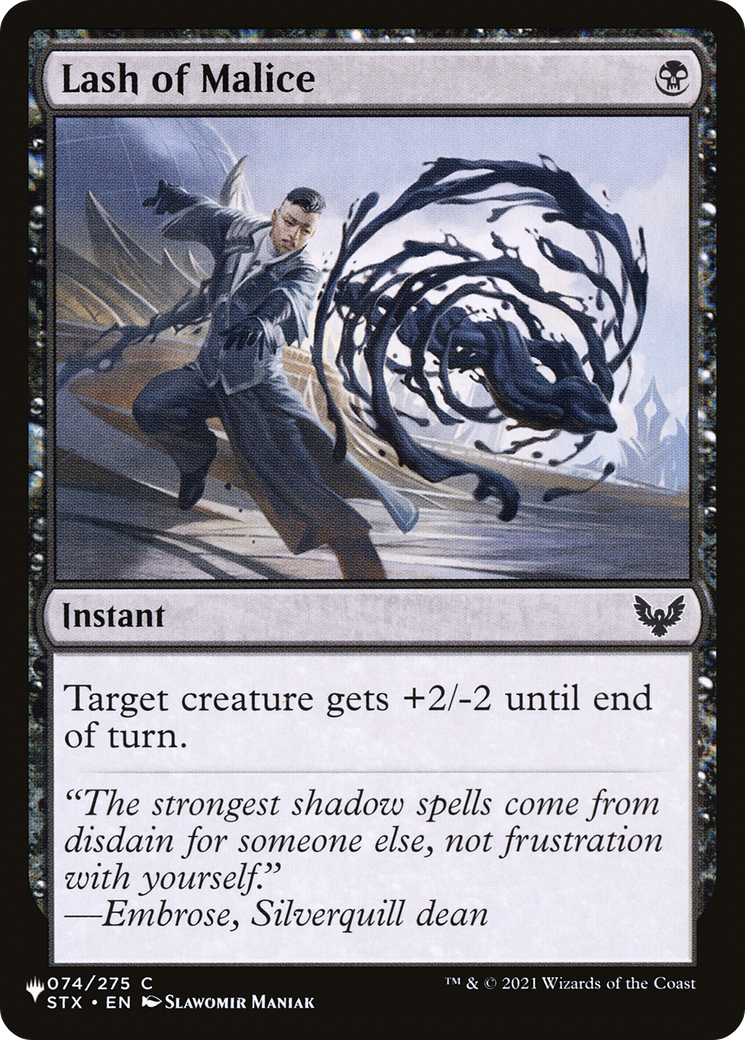 Lash of Malice (LIST-STX-74) [The List]