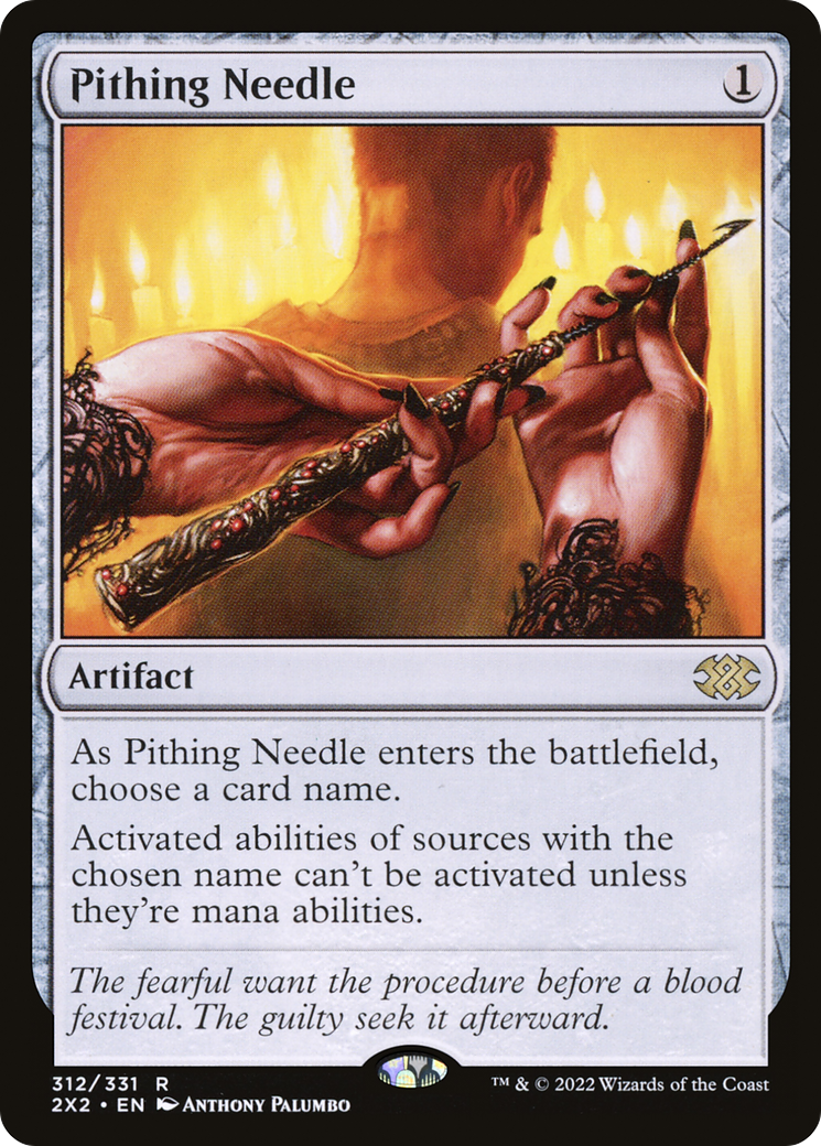 Pithing Needle (2X2-312) [Double Masters 2022]