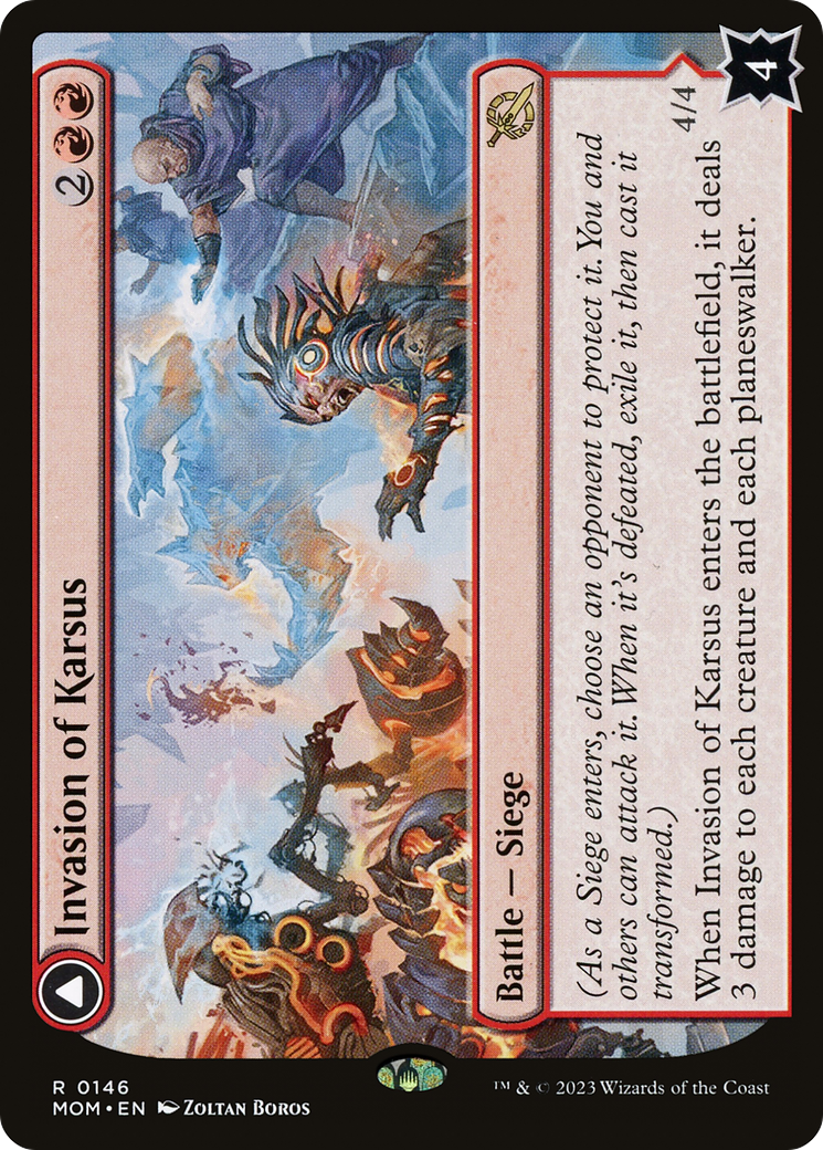 Invasion of Karsus // Refraction Elemental (MOM-146) [March of the Machine]
