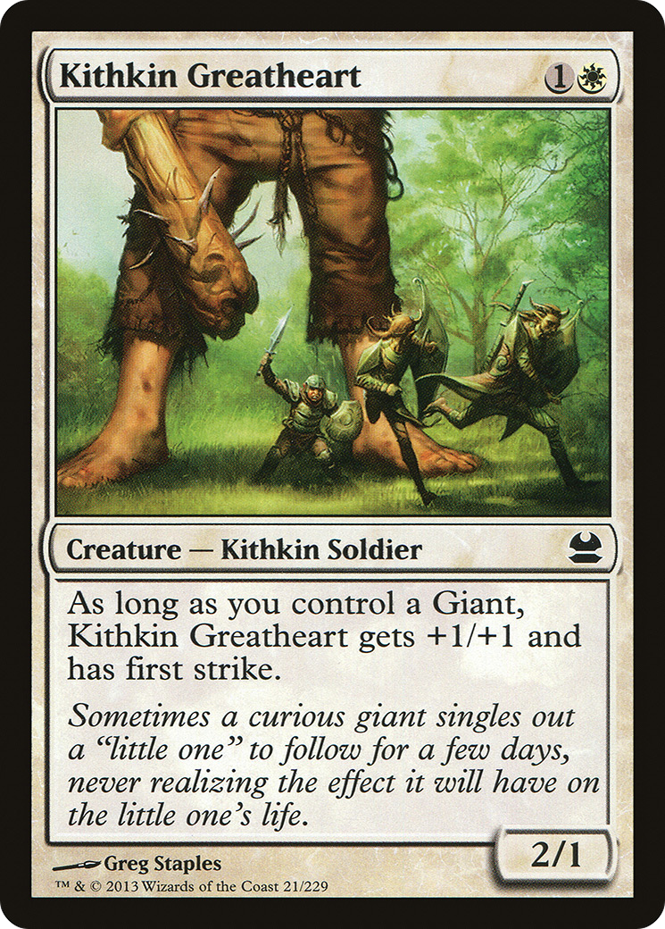 Kithkin Greatheart (MMA-021) [Modern Masters]