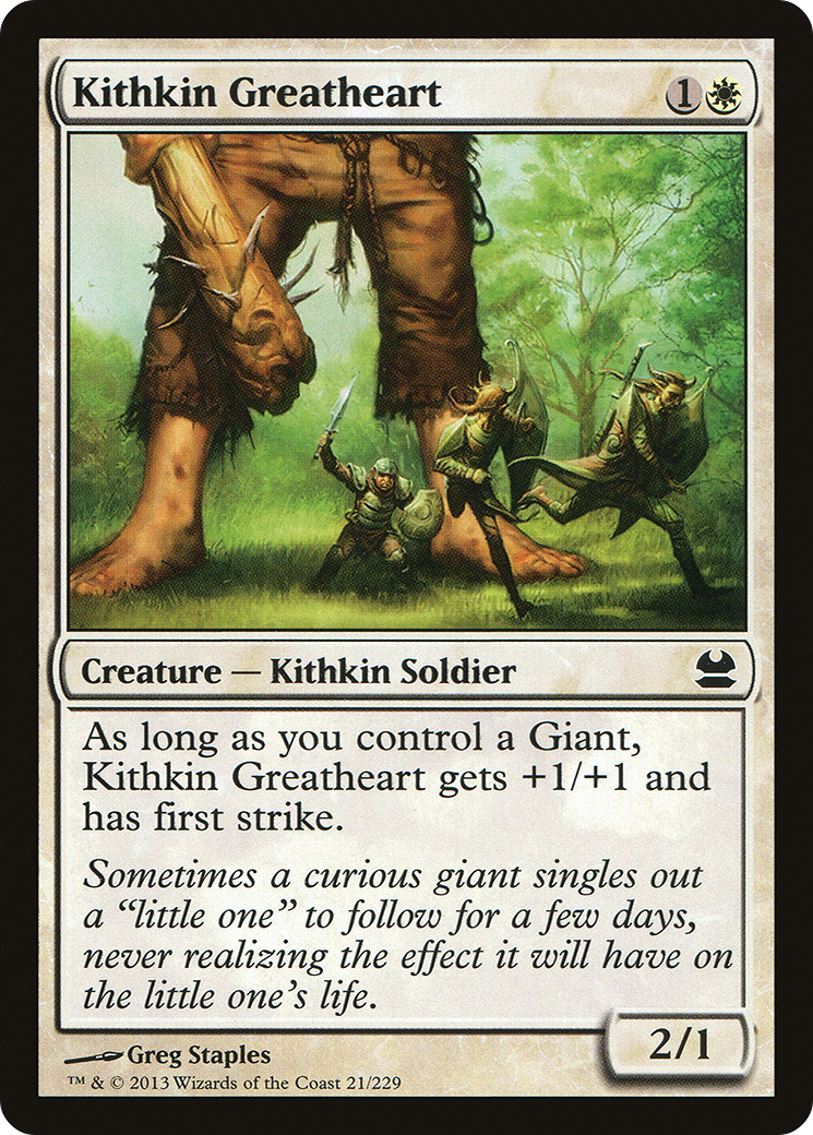 Kithkin Greatheart (MMA-021) [Modern Masters]