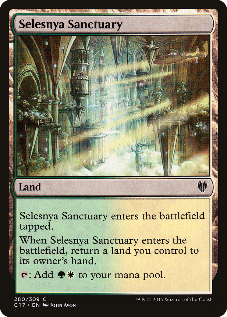 Selesnya Sanctuary (C17-280) [Commander 2017]