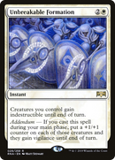 Unbreakable Formation (PPZNR-29P) [Ravnica Allegiance Promos] Foil