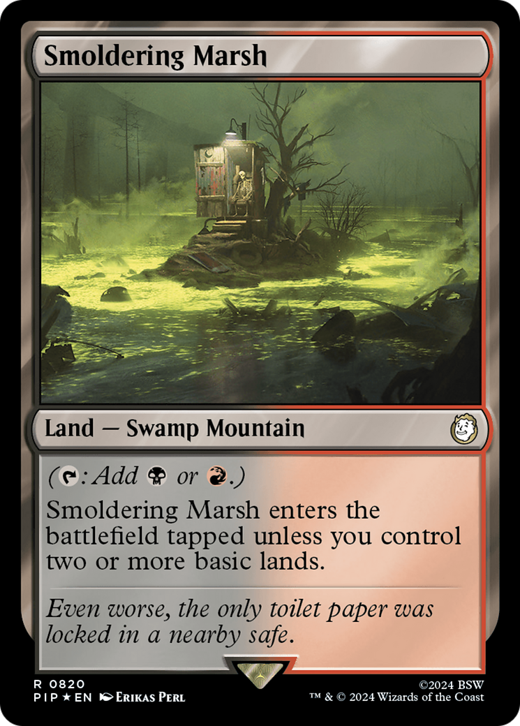 Smoldering Marsh (PIP-820) [Fallout] Foil