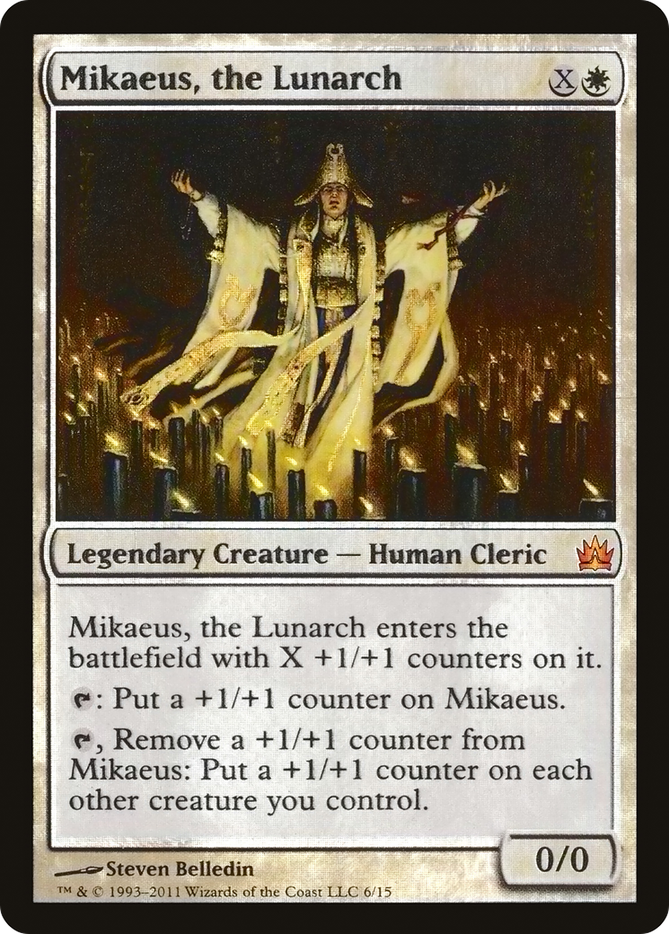 Mikaeus, the Lunarch (V11-006) [From the Vault: Legends] Foil