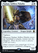 Nadaar, Selfless Paladin (PRE-27S) [Adventures in the Forgotten Realms Promos] Foil