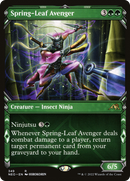 Spring-Leaf Avenger (Showcase) (NEO-349) [Kamigawa: Neon Dynasty]