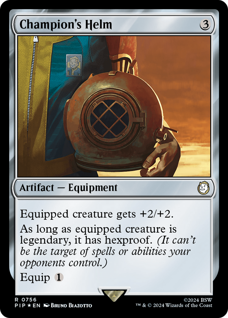 Champion's Helm (PIP-756) [Fallout] Foil
