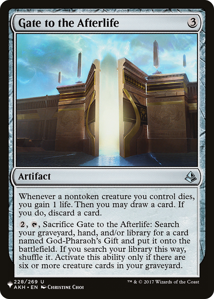 Gate to the Afterlife (LIST-AKH-228) [The List]