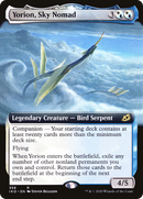 Yorion, Sky Nomad (IKO-359) [Ikoria: Lair of Behemoths]: (companion, Extended Art) Foil