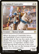 Acclaimed Contender (PPELD-01P) [Promo Pack: Throne of Eldraine Promos]