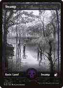 Swamp (MID-272) [Innistrad: Midnight Hunt]: (Full Art, Showcase) Foil