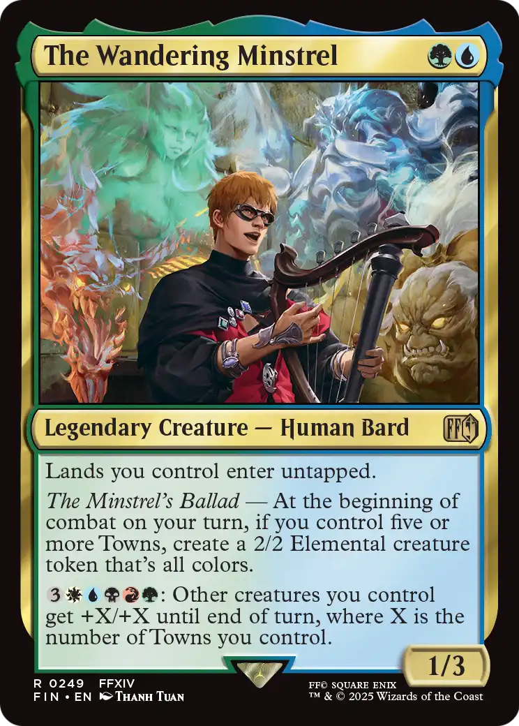 The Wandering Minstrel (FIN-249) [FINAL FANTASY] Foil