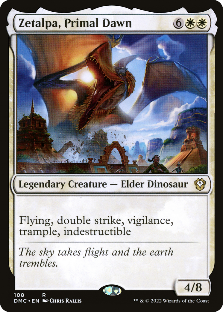 Zetalpa, Primal Dawn (DMC-108) [Dominaria United Commander]