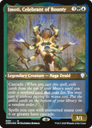 Imoti, Celebrant of Bounty (CMR-600) [Commander Legends] Etched Foil