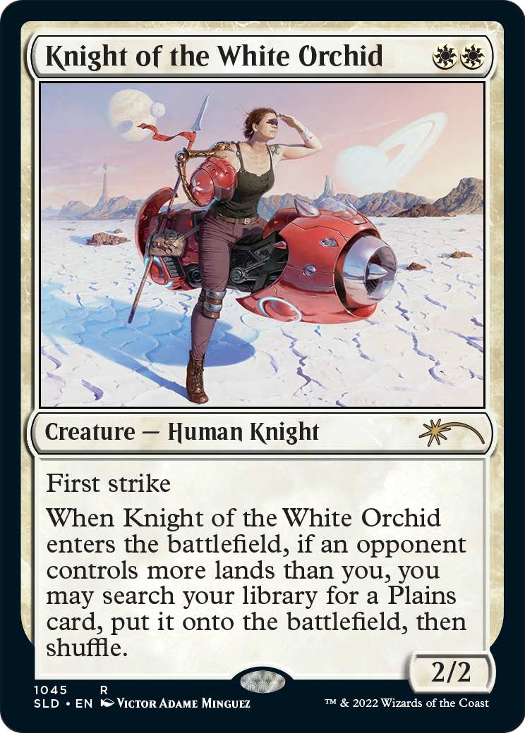 Knight of the White Orchid (SLD-1045) [Secret Lair Drop]