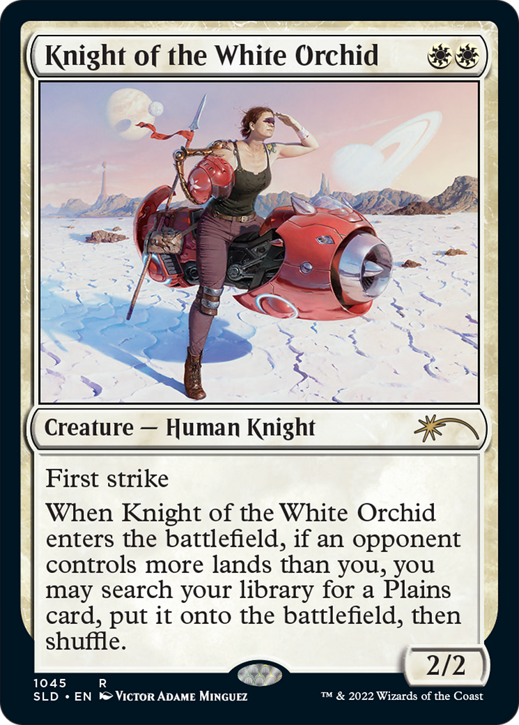Knight of the White Orchid (SLD-1045) [Secret Lair Drop] Foil