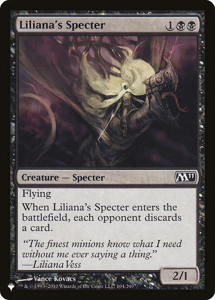 Liliana's Specter (LIST-M11-104) [The List]