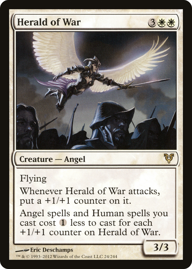 Herald of War (AVR-024) [Avacyn Restored] Foil
