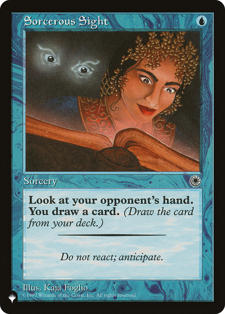 Sorcerous Sight (LIST-POR-68) [The List]