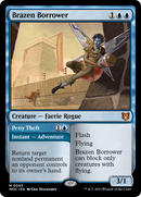 Brazen Borrower // Petty Theft (WOC-085) [Wilds of Eldraine Commander]