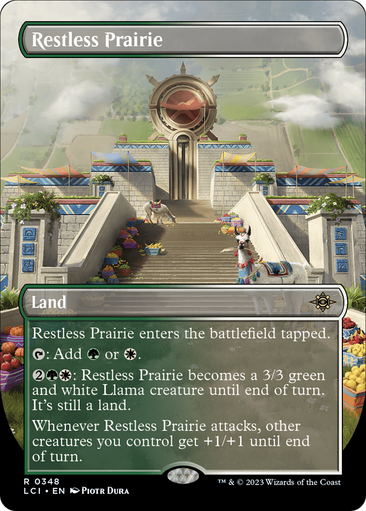 Restless Prairie (LCI-348) [The Lost Caverns of Ixalan] (Borderless)