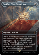 Staff of Eden, Vault's Key (ACR-123) [Assassin's Creed] (Borderless) Foil
