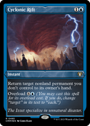 Cyclonic Rift (Foil Etched) (CMM-485) [Commander Masters] Foil