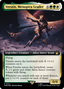 Vrestin, Menoptra Leader (WHO-1042) [Doctor Who]: (Extended Art) Foil