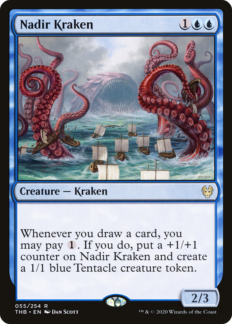 Nadir Kraken (THB-055) [Theros Beyond Death]