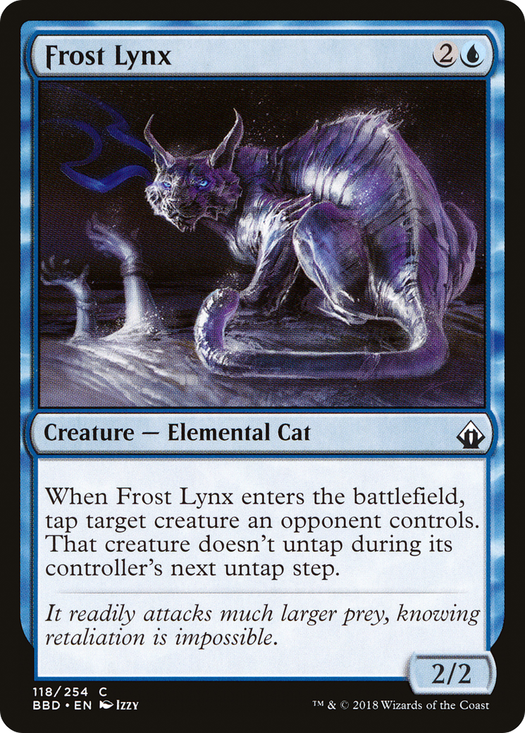 Frost Lynx (BBD-118) [Battlebond] Foil