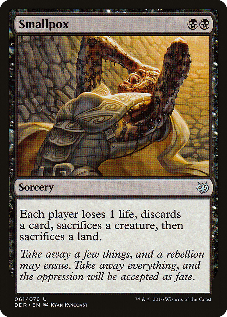 Smallpox (DDR-061) [Duel Decks: Nissa vs. Ob Nixilis]