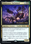 Polukranos, Unchained (PRE-224S) [Theros Beyond Death Promos] Foil