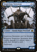 Suspicious Stowaway // Seafaring Werewolf (MID-288) [Innistrad: Midnight Hunt]: (Showcase, Double Faced Transform)