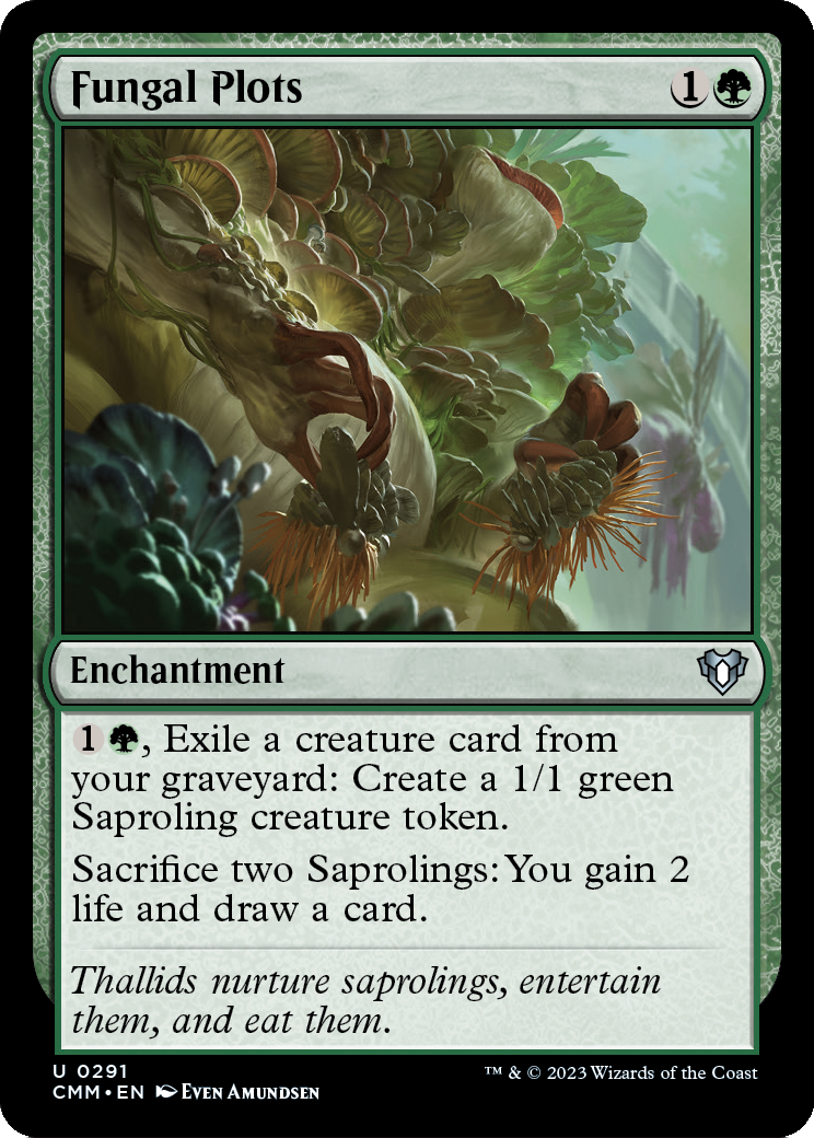 Fungal Plots (CMM-291) [Commander Masters]