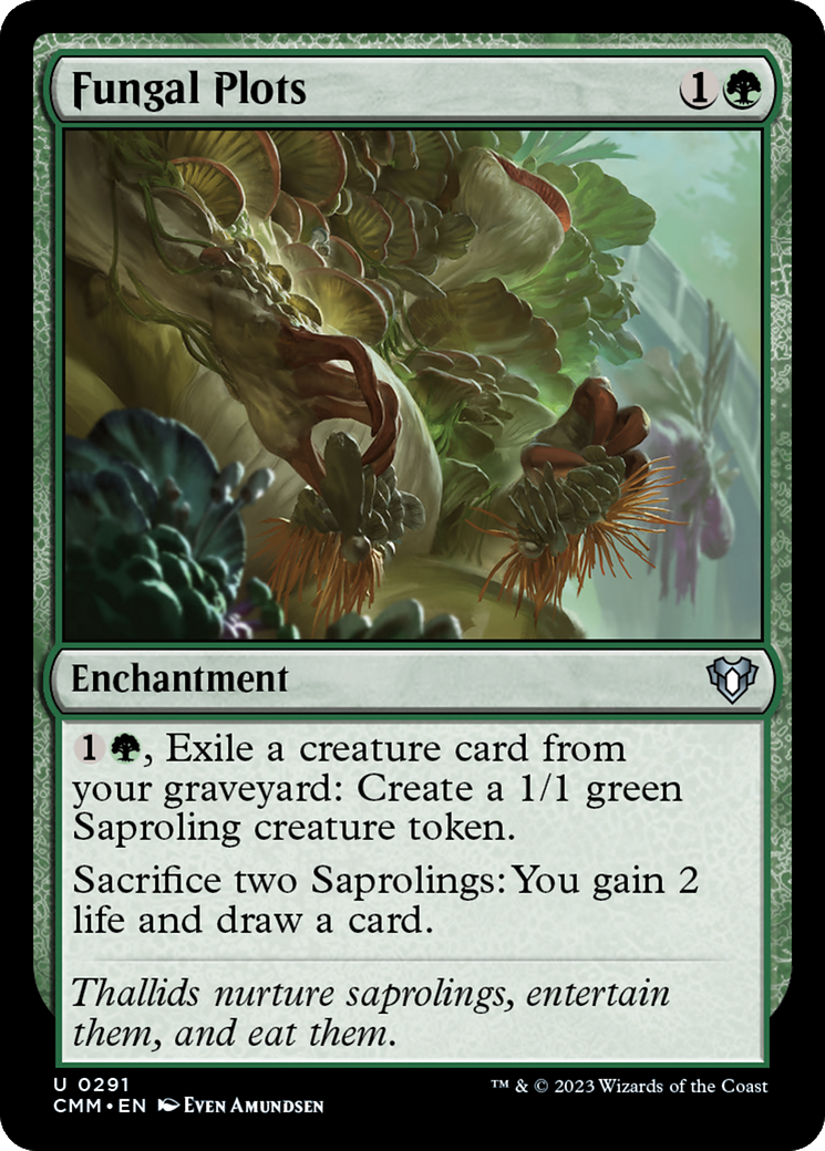 Fungal Plots (CMM-291) [Commander Masters]