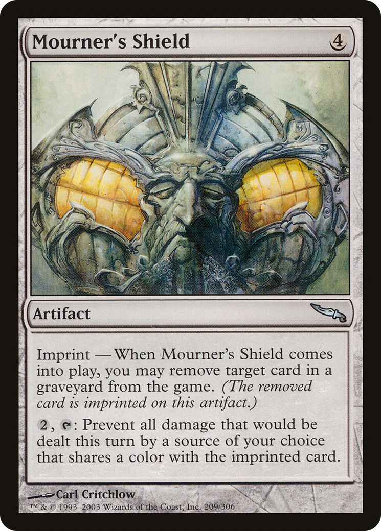 Mourner's Shield (MRD-209) [Mirrodin] Foil