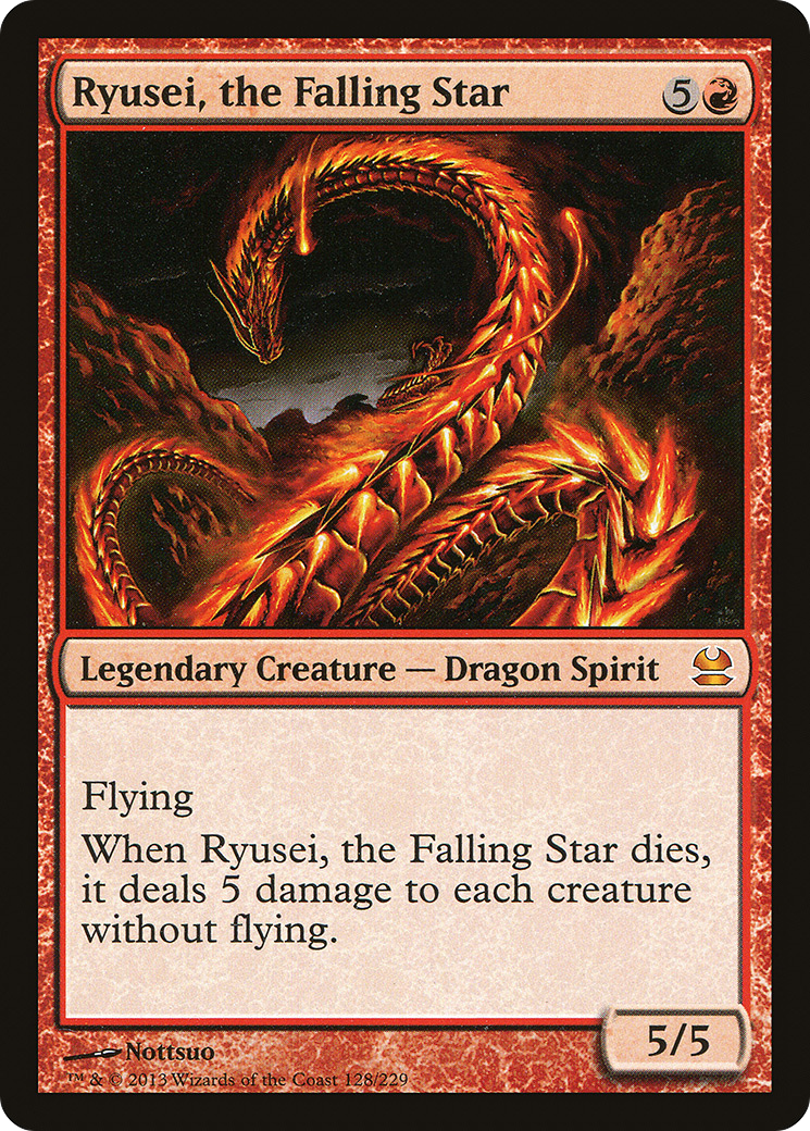 Ryusei, the Falling Star (MMA-128) [Modern Masters] Foil